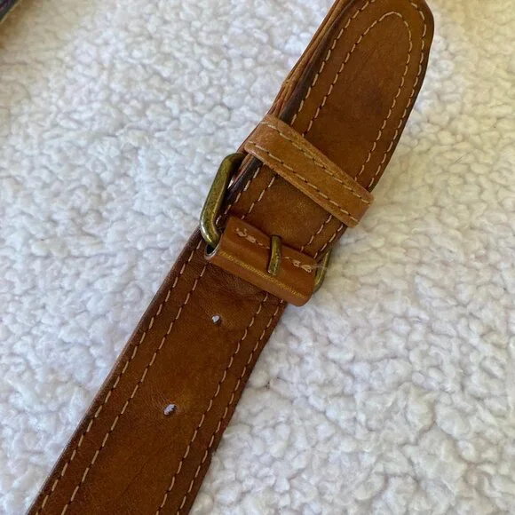 Vintage Fossil Genuine Leather Brown Cross Body Bag - Picture 14 of 14